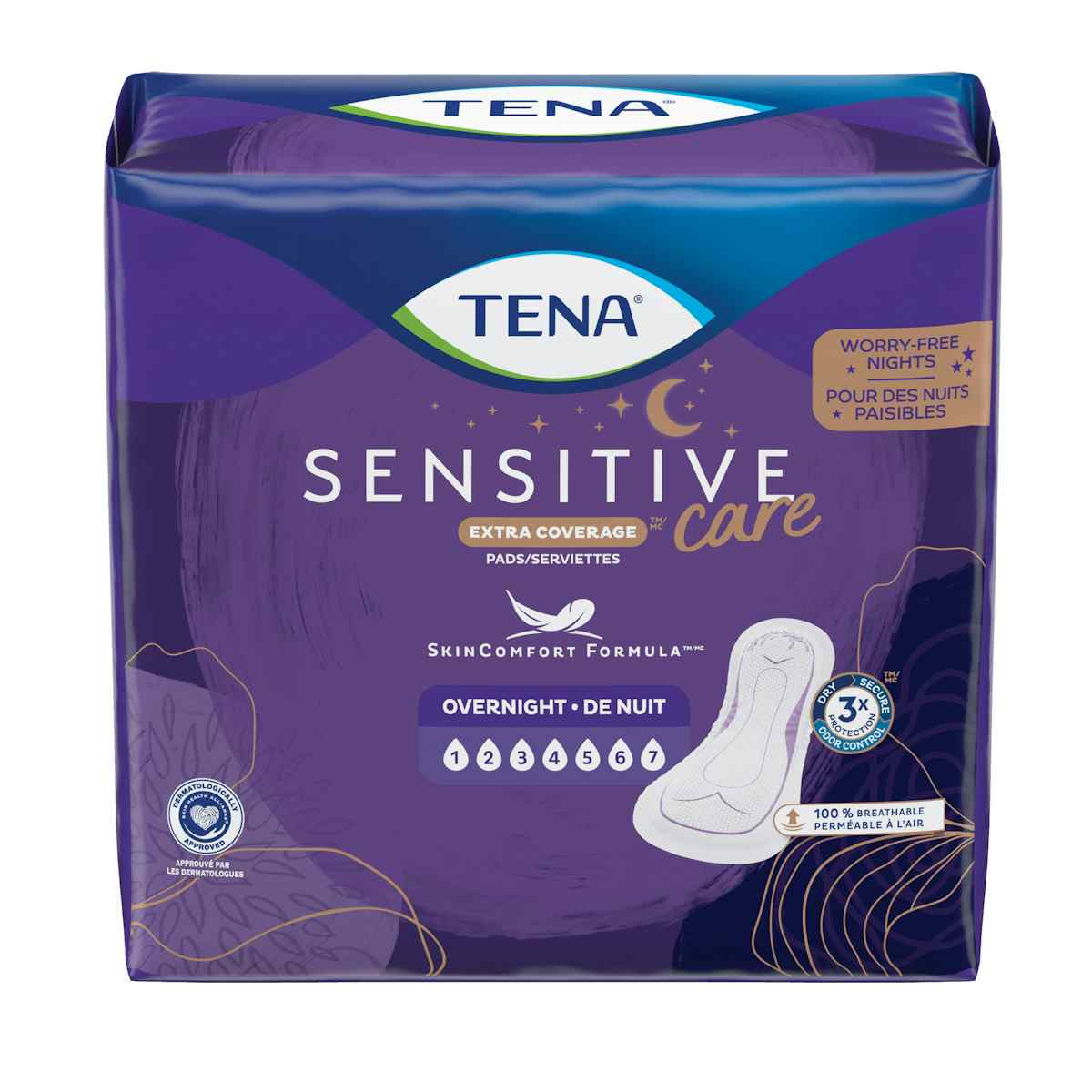 Tena Intimates Overnight Pads Maximum For Women Carewell