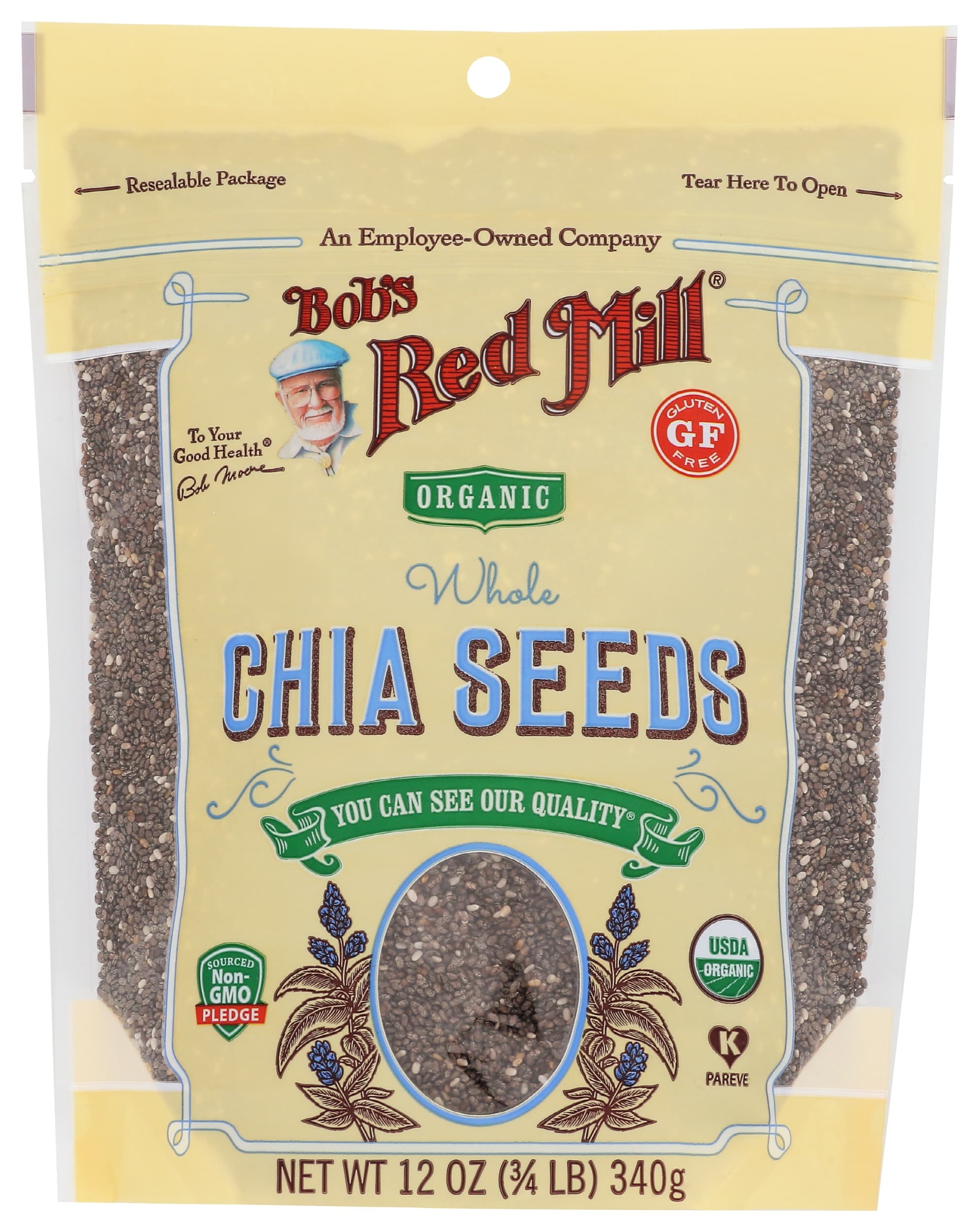 Bob's Red Mill Organic Whole Chia Seeds