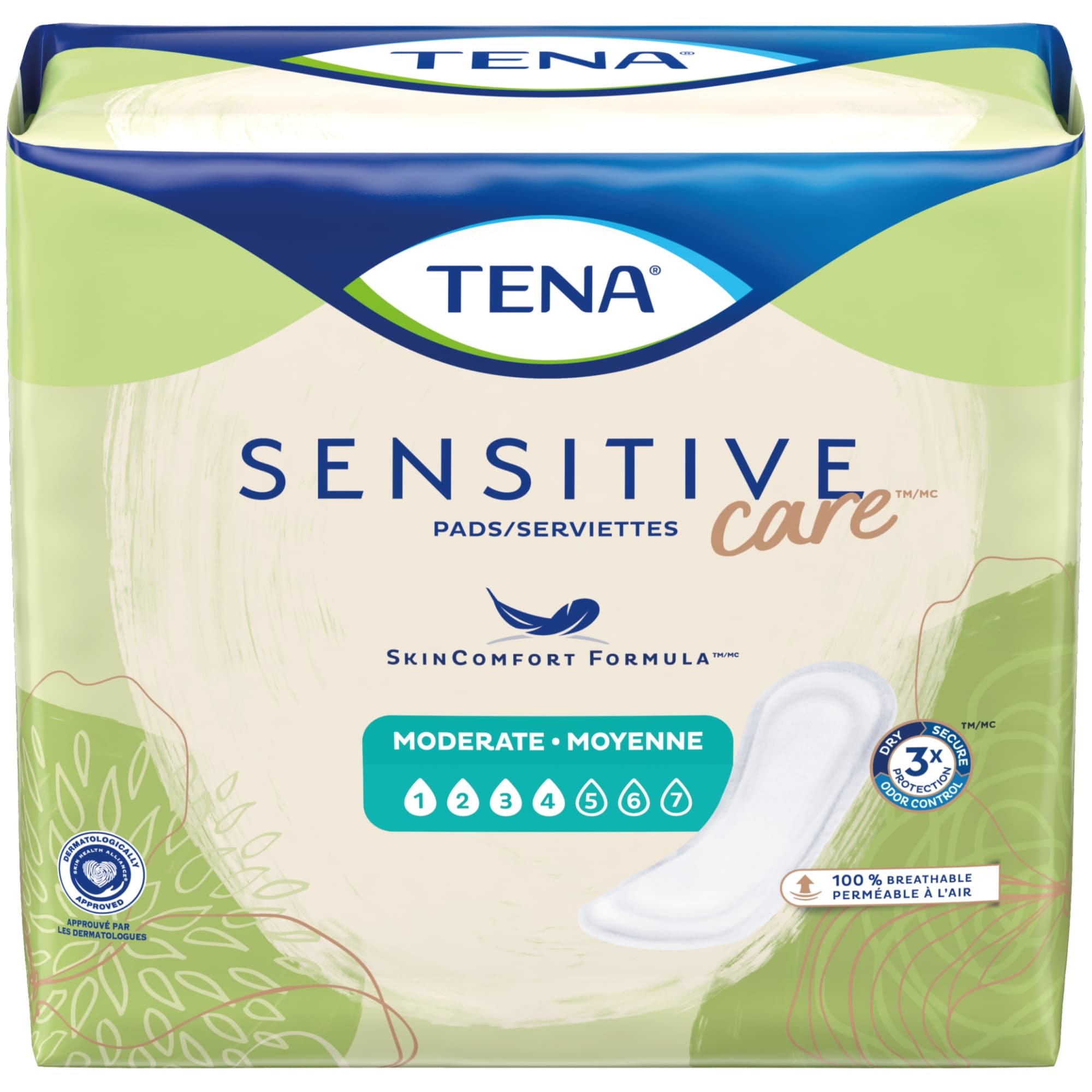 TENA Intimates Moderate Absorbency Incontinence Pads