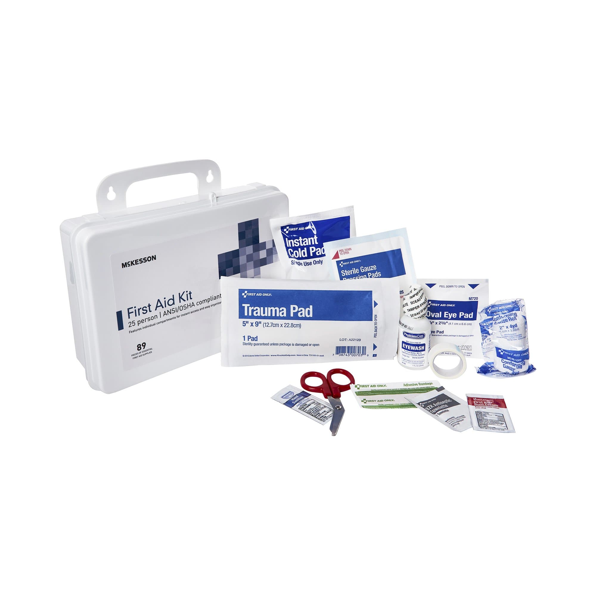 McKesson 25 Person First Aid Kit , 30323, 1 Each