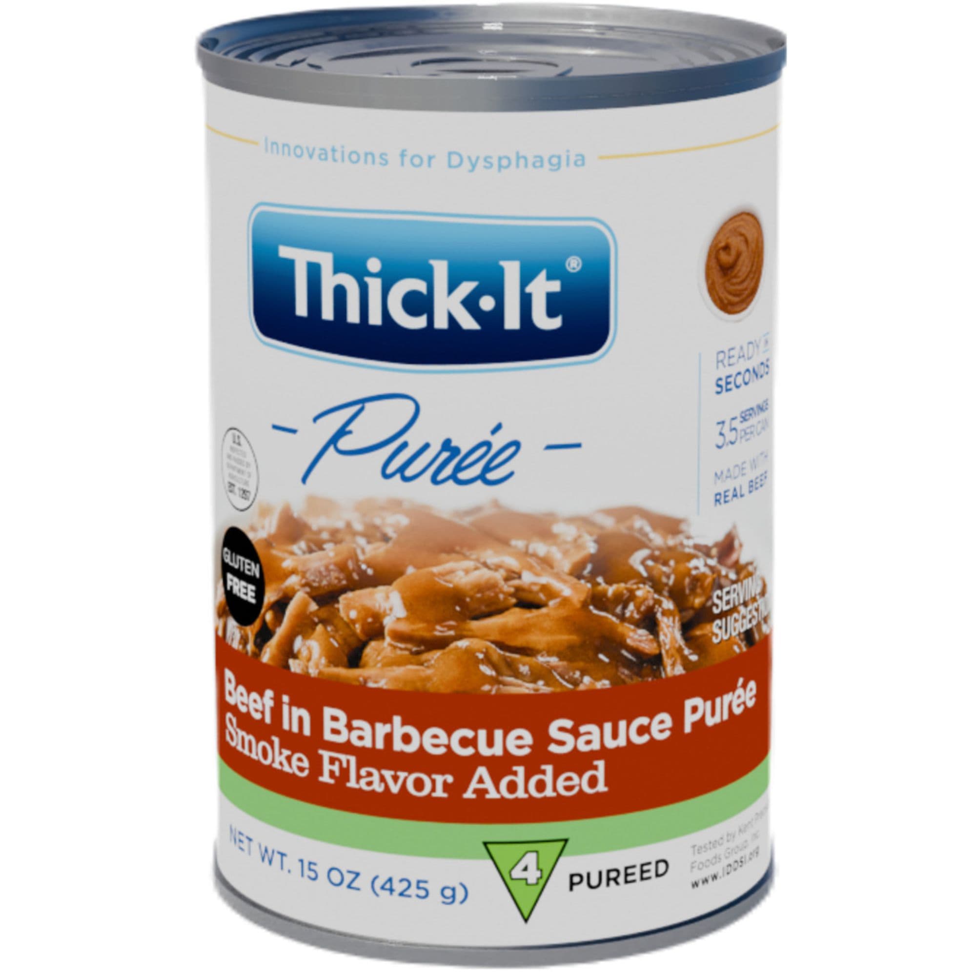 Thick-It Beef in Barbeque Sauce Puree, Can