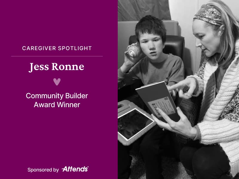 Carewell Community Builder Award: Jess Ronne (Jess Plus the Mess), Founder of The Lucas Project