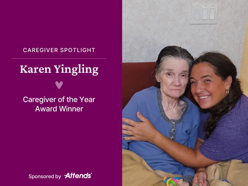 Caregiver of the Year Award: A Life Dedicated to the Service of Others, Karen Yingling