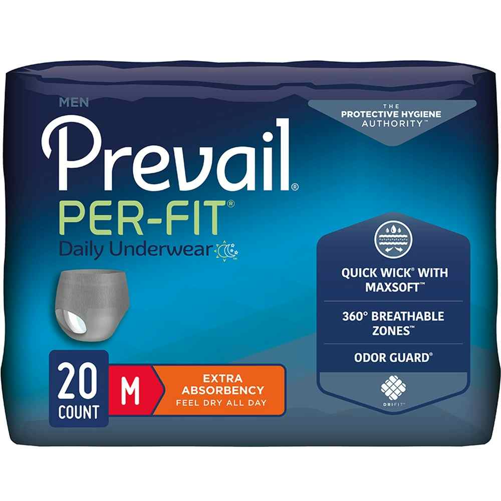 Prevail Per-Fit Incontinence Protective Underwear for Men