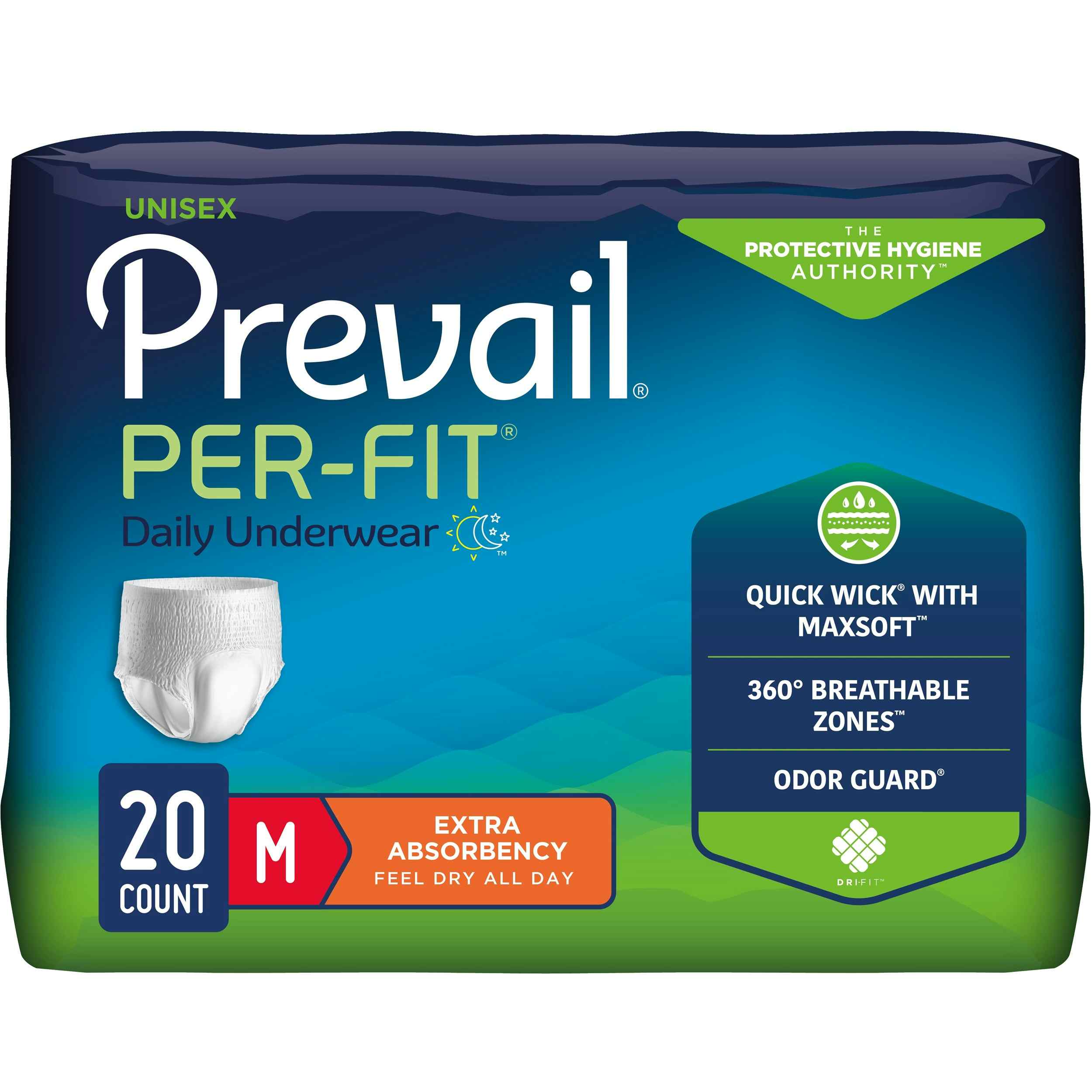 Prevail Per-Fit Incontinence Protective Underwear