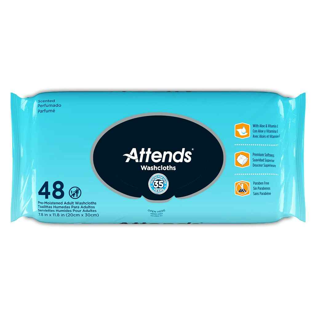 Attends Washcloths, Scented