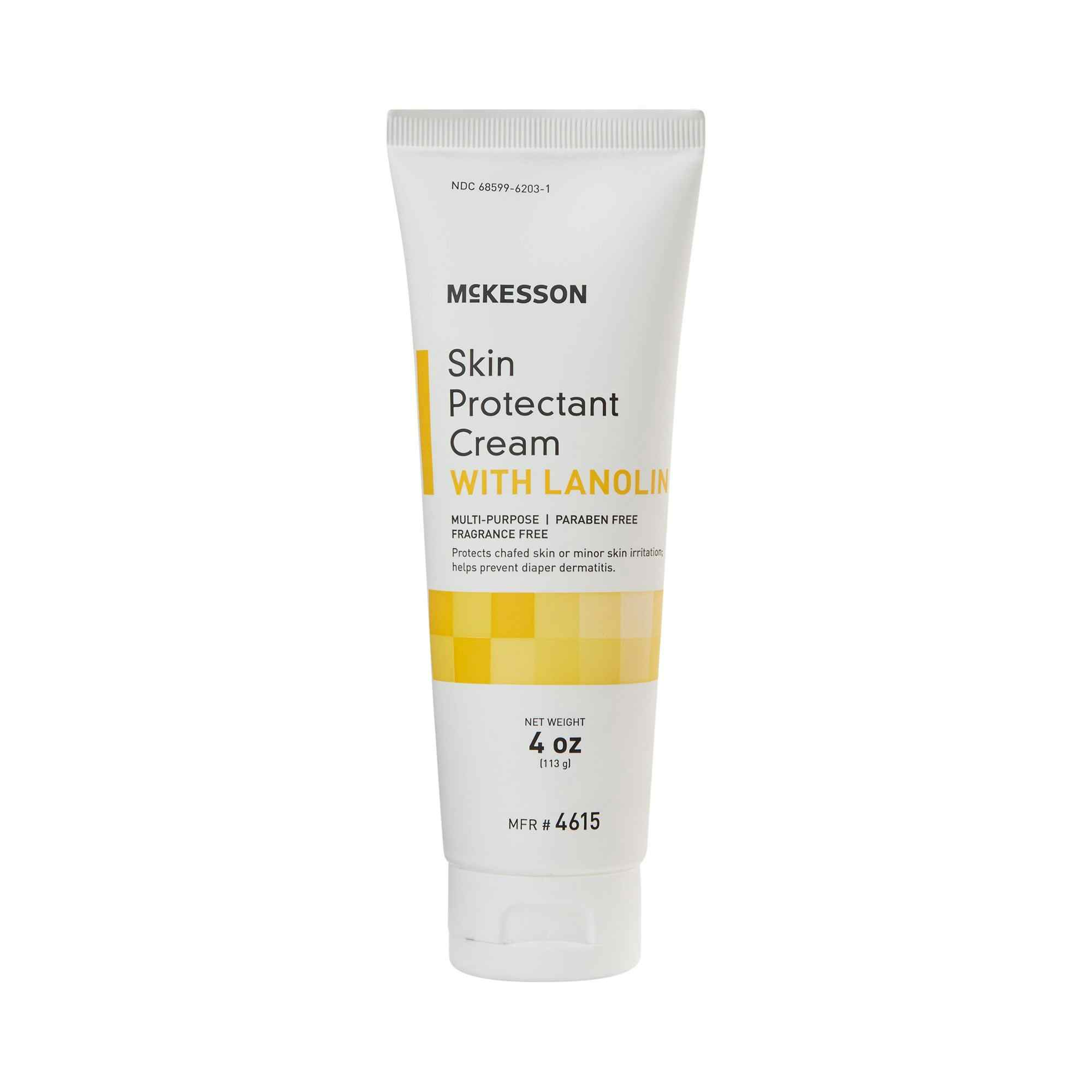 McKesson Skin Protectant Cream, Tube, Unscented, 4 oz.