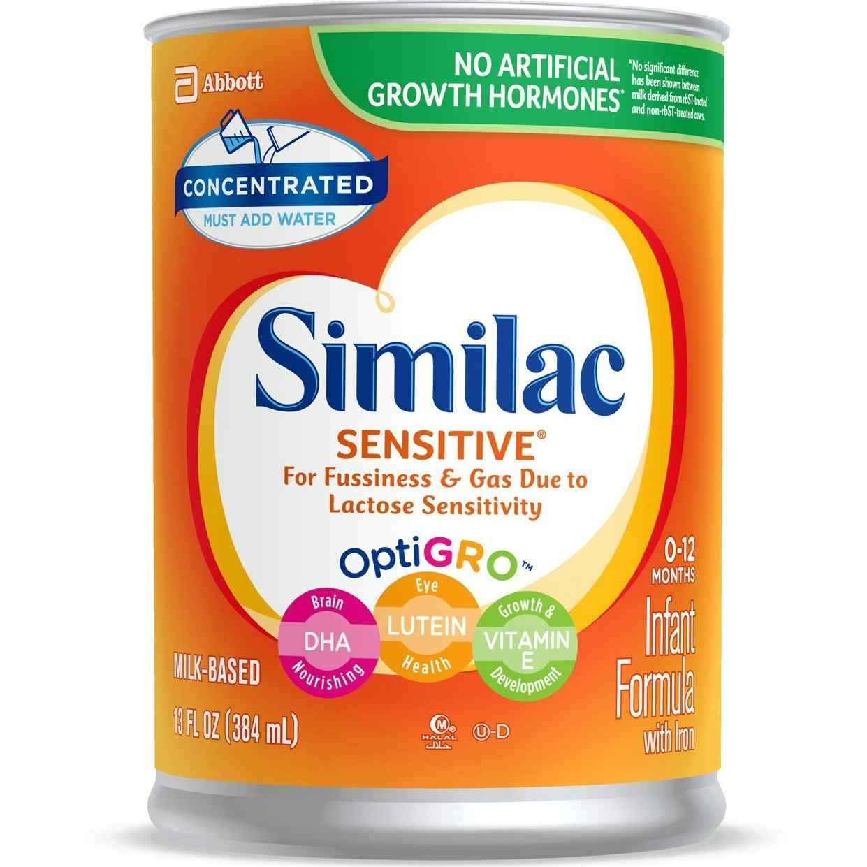 Similac Sensitive Concentrated Liquid Infant Formula