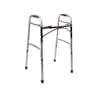 Drive Deluxe Aluminum Dual Release Folding Walker, 32 - 39' Height