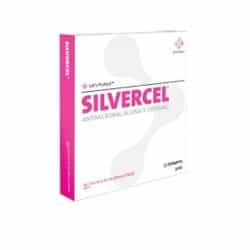 3M Silvercel Non-Adherent Antimicrobial Alginate Dressing, 4 X 8"