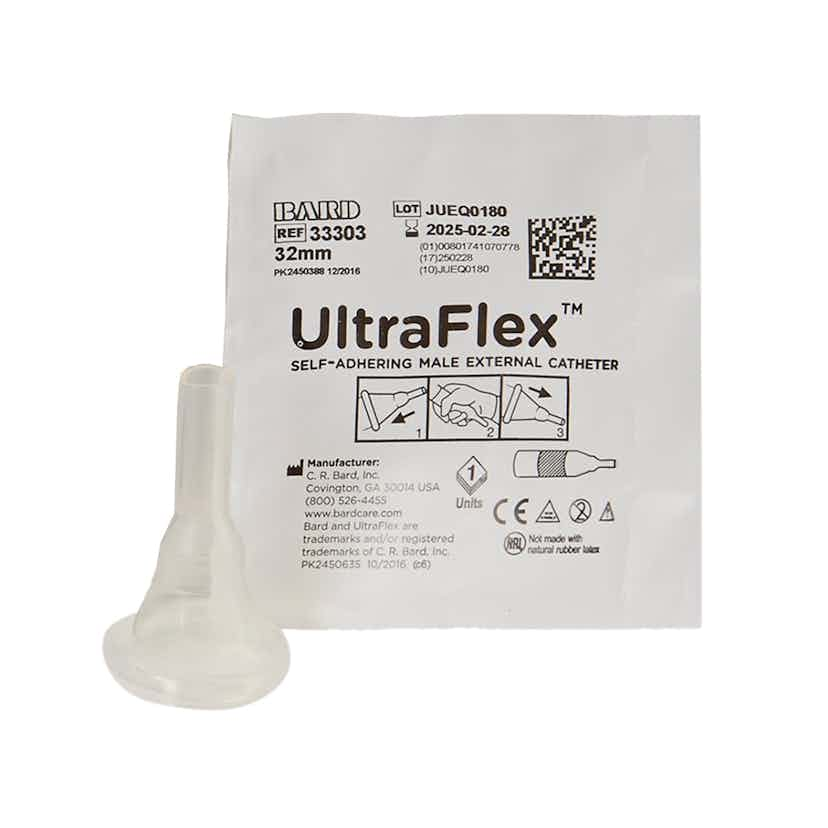 Bard Ultraflex Self Adhering Male External Catheter Carewell 4643