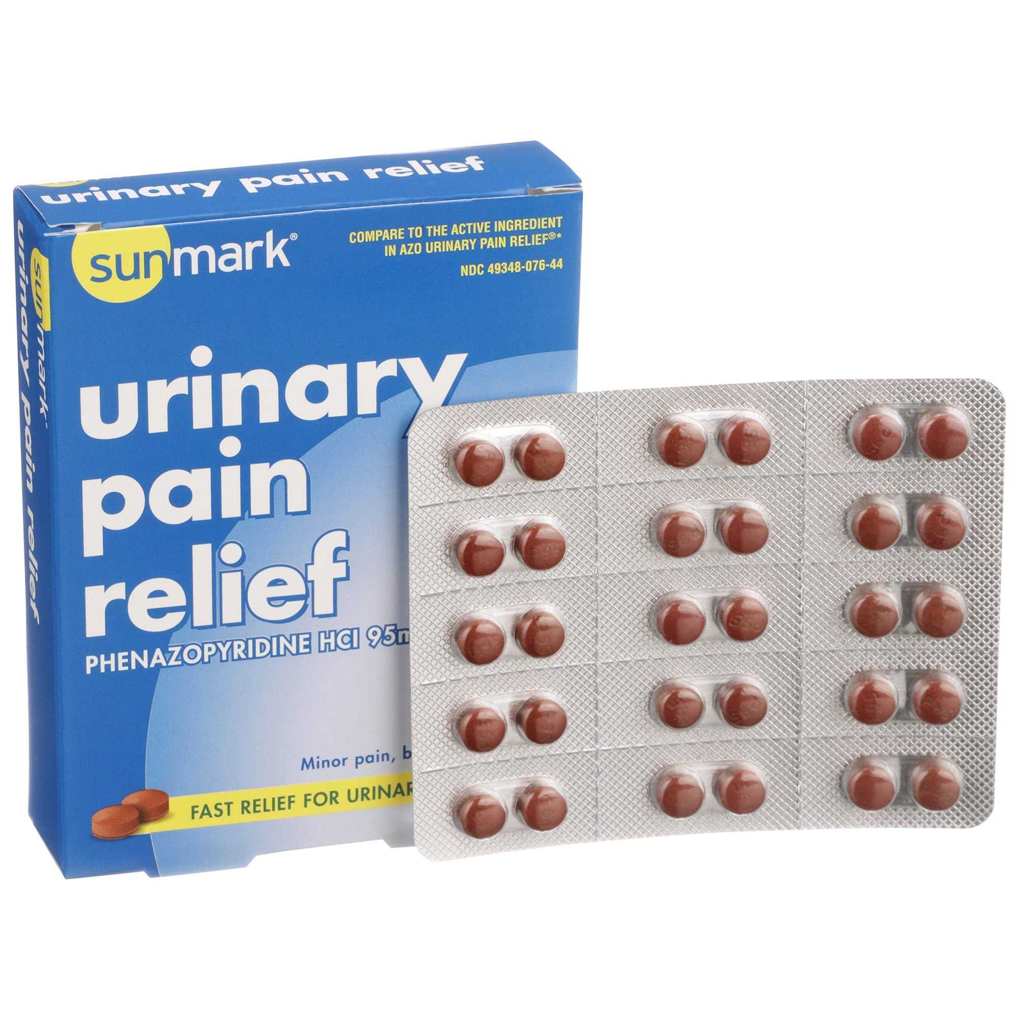 Sunmark Urinary Pain Relief, 95 mg, 30 Tablets