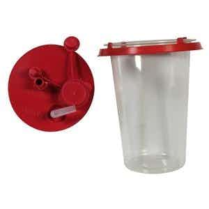 Cardinal Health Medi-Vac CRD Suction Canister Liner with Lid, 1000 cc