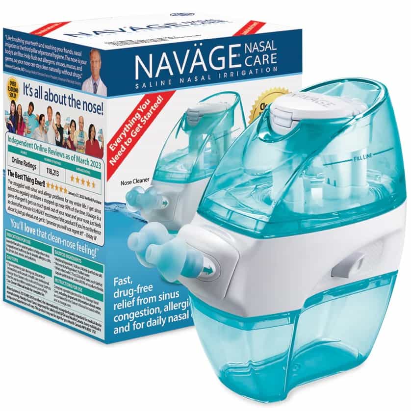 Navage Saline Nasal Irrigation Starter Kit