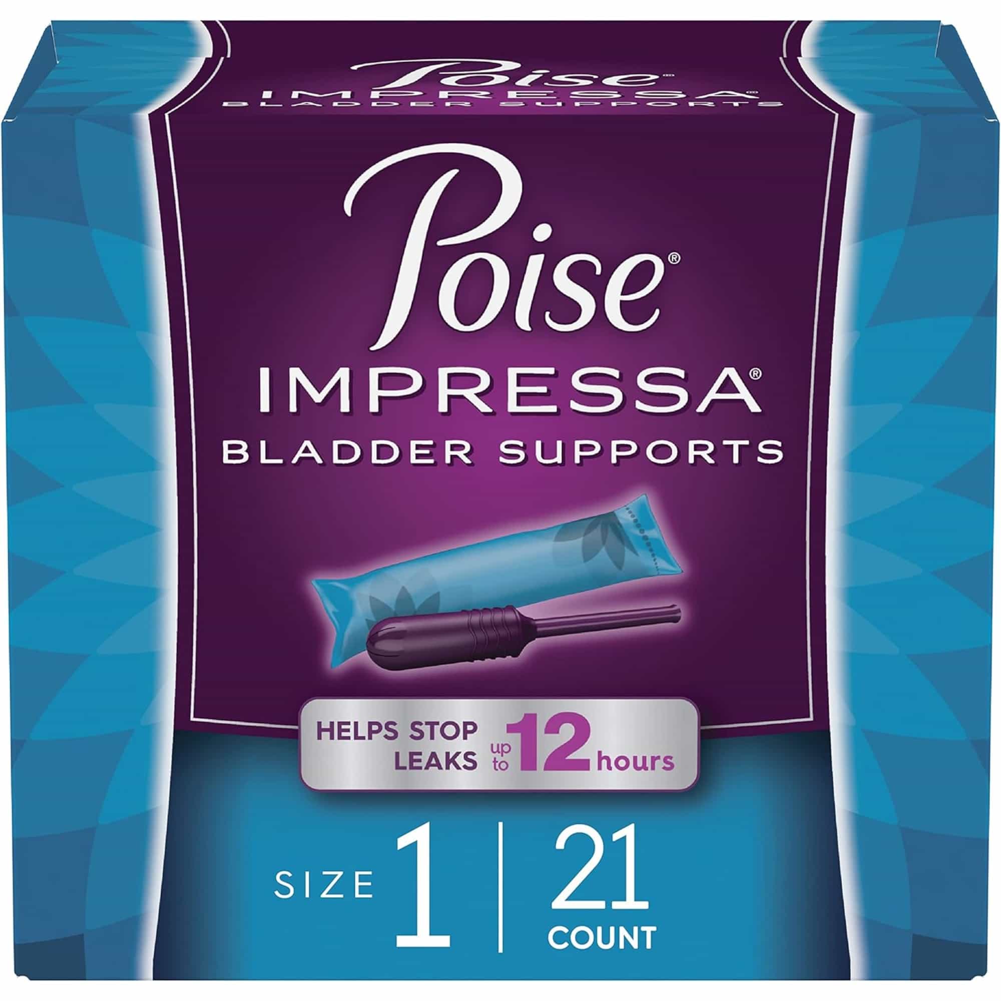 Poise Impressa Bladder Supports