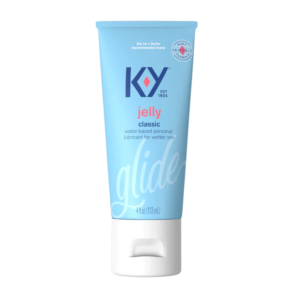 K-Y Personal Lubricated Jelly, 4 oz.