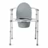 Medline 3-in-1 Steel Folding Commode