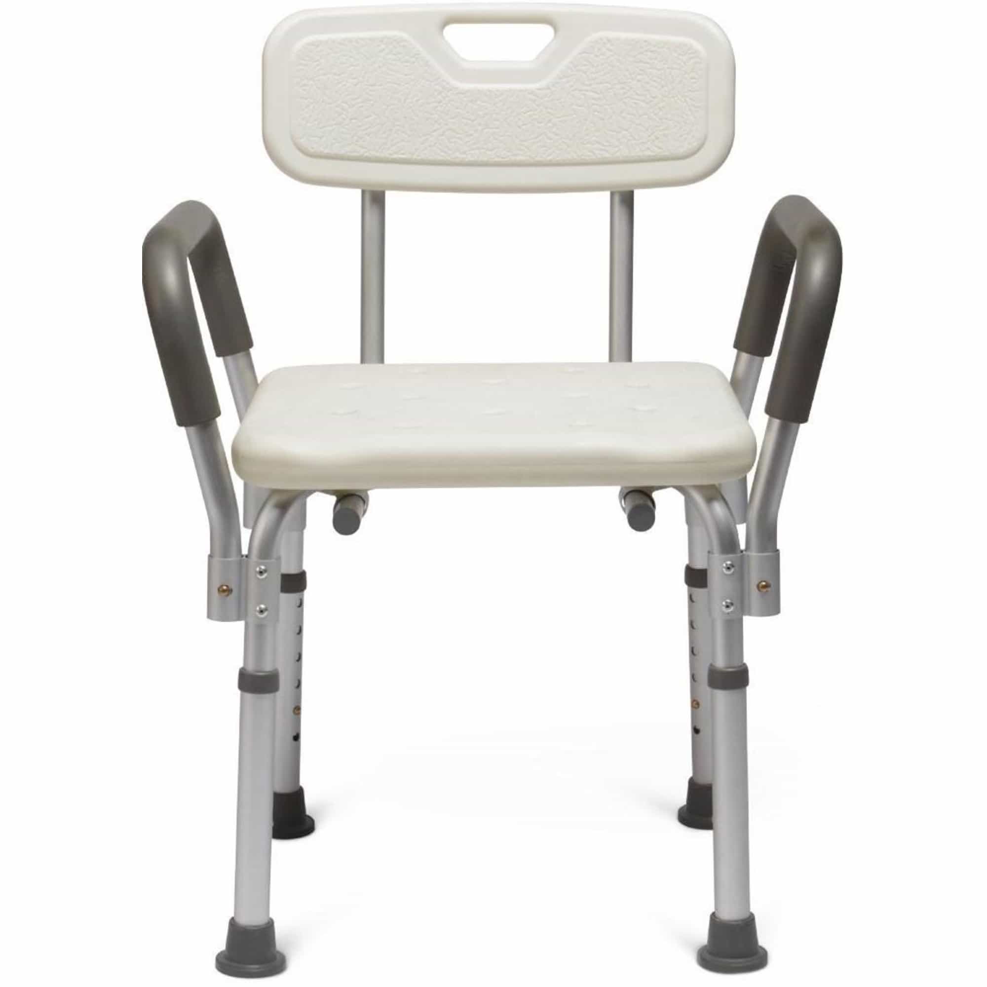 Medline Bath Bench with Back and Arms