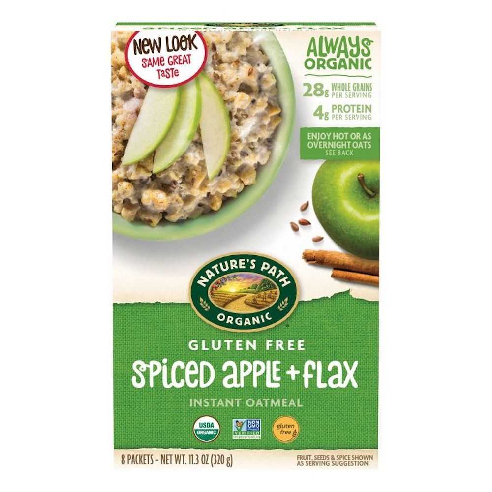 Nature's Path Spiced Apple Oatmeal with Flax