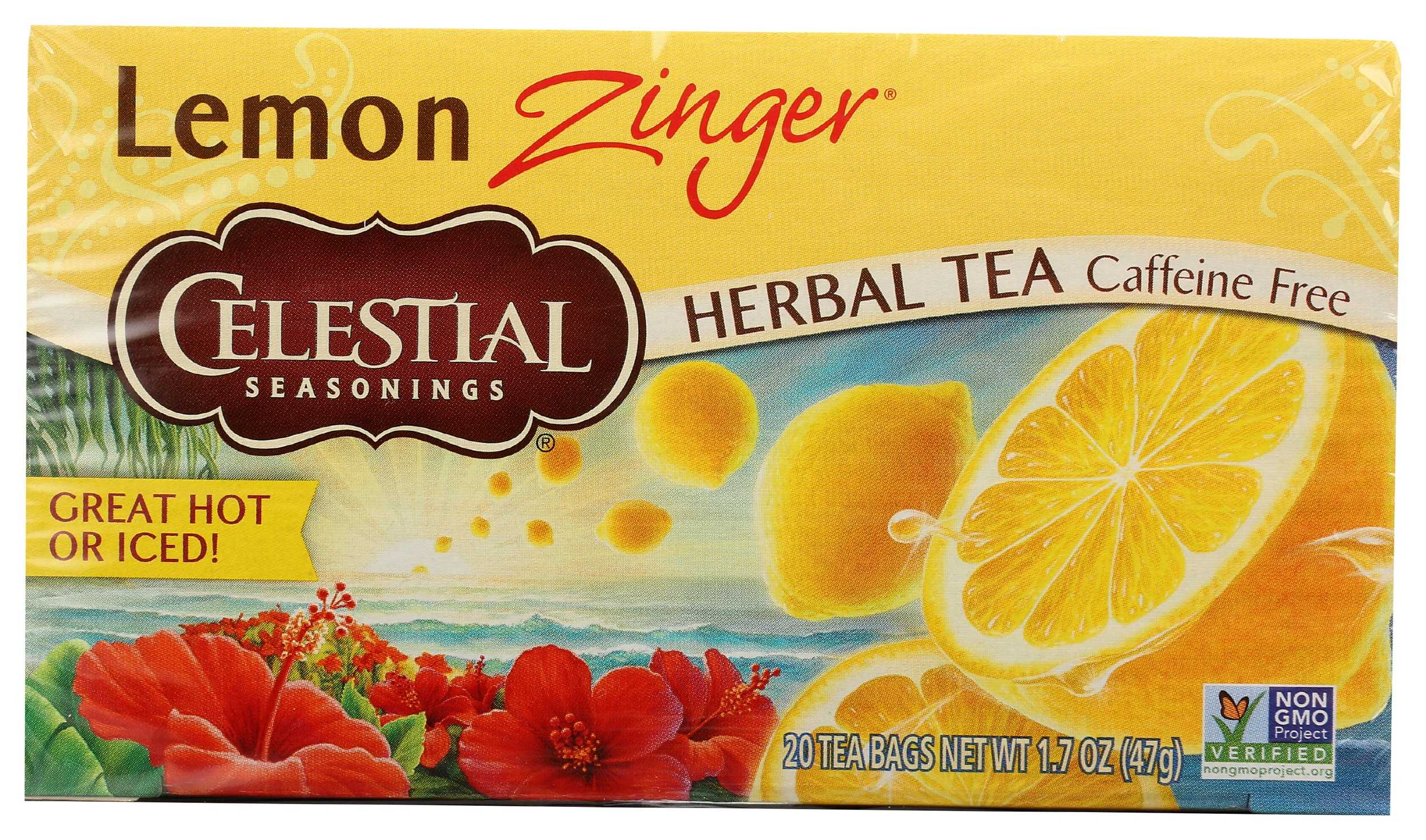 Celestial Seasonings Lemon Zinger Herbal Tea