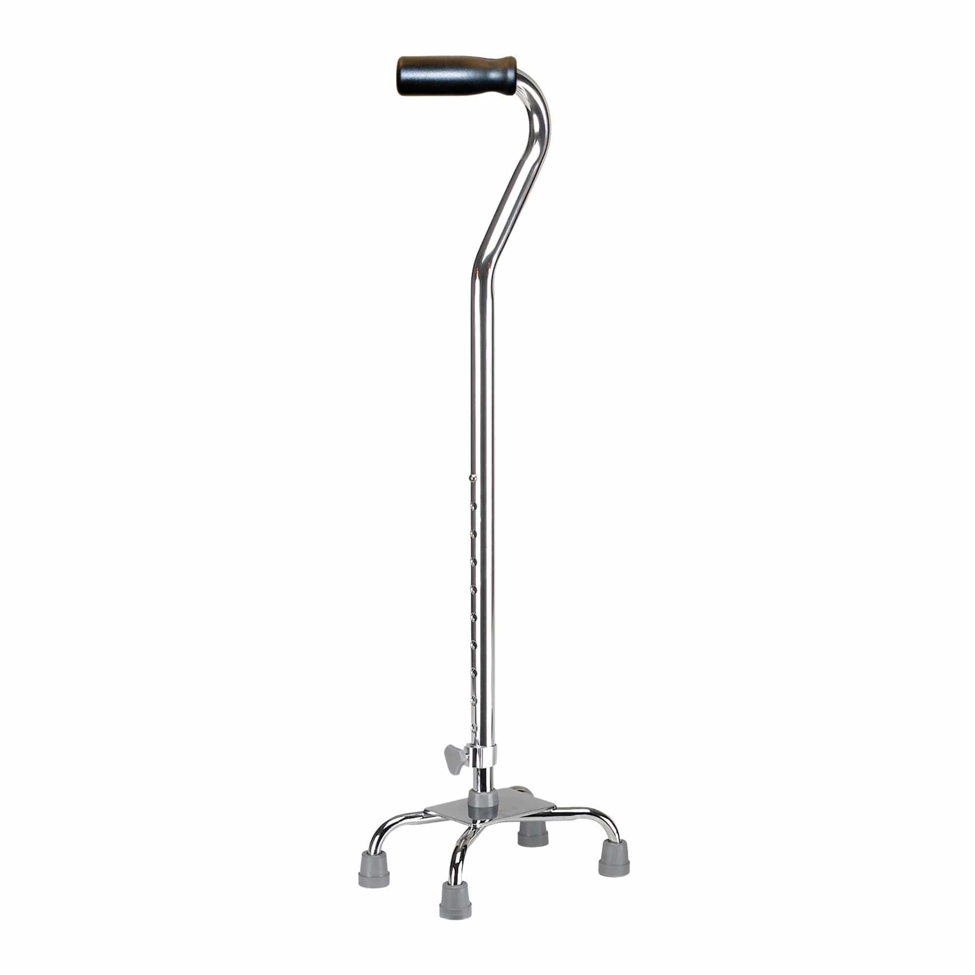 Drive Aluminum Small Base Quad Cane