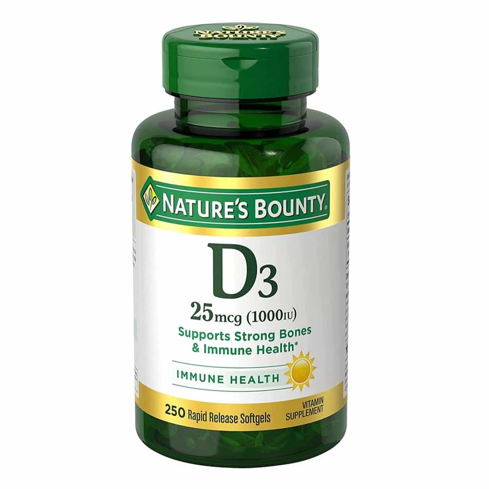 Nature's Bounty D3, 1000 IU, 250 Softgels