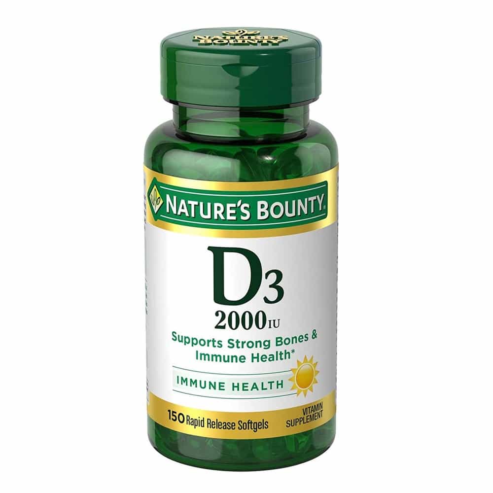 Nature's Bounty D3, 2000 IU, 150 Softgels