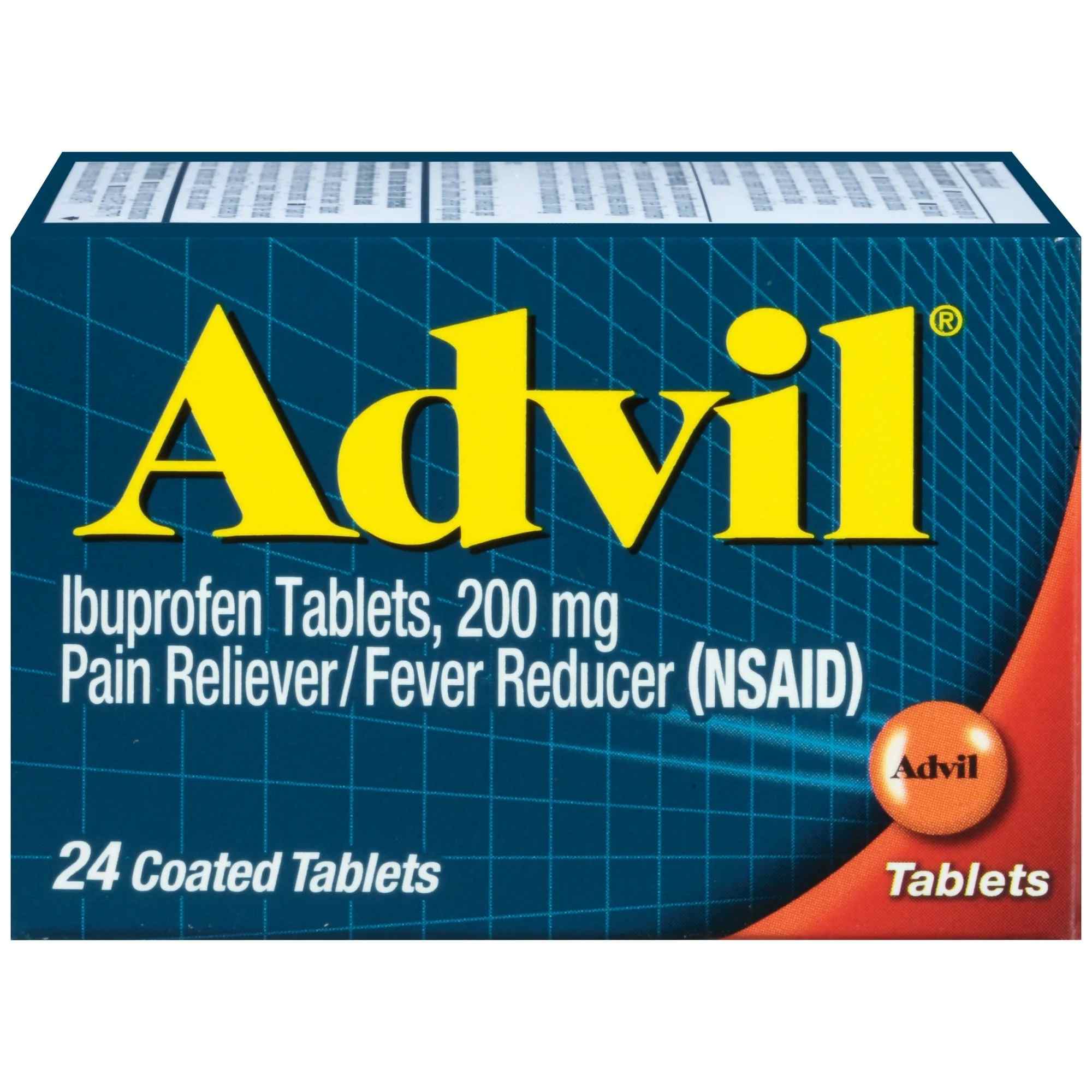 Advil Ibuprofen Pain Relief Tablet, 200 mg