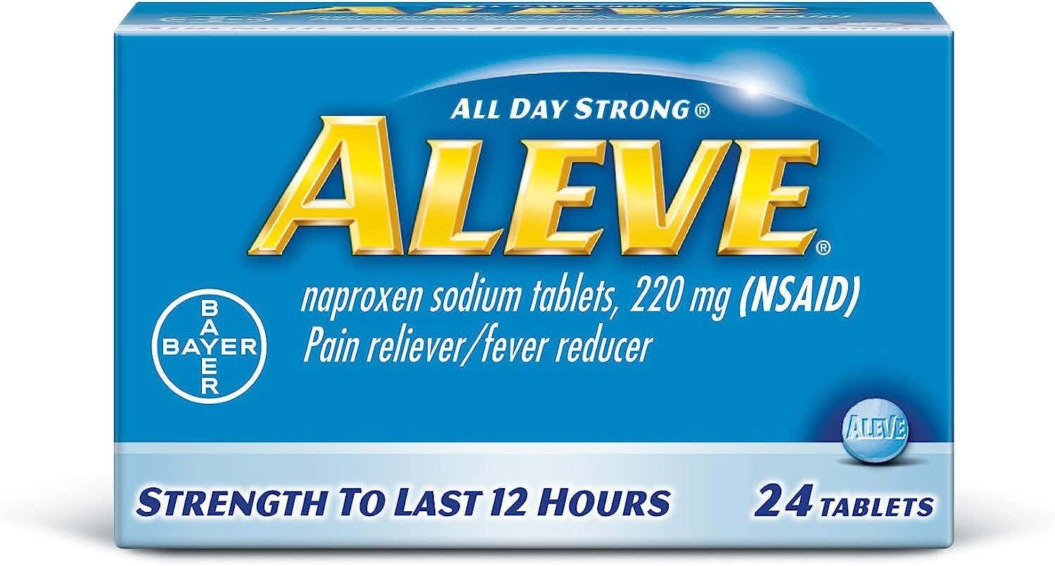 Aleve Naproxen Sodium Tablets, 220mg