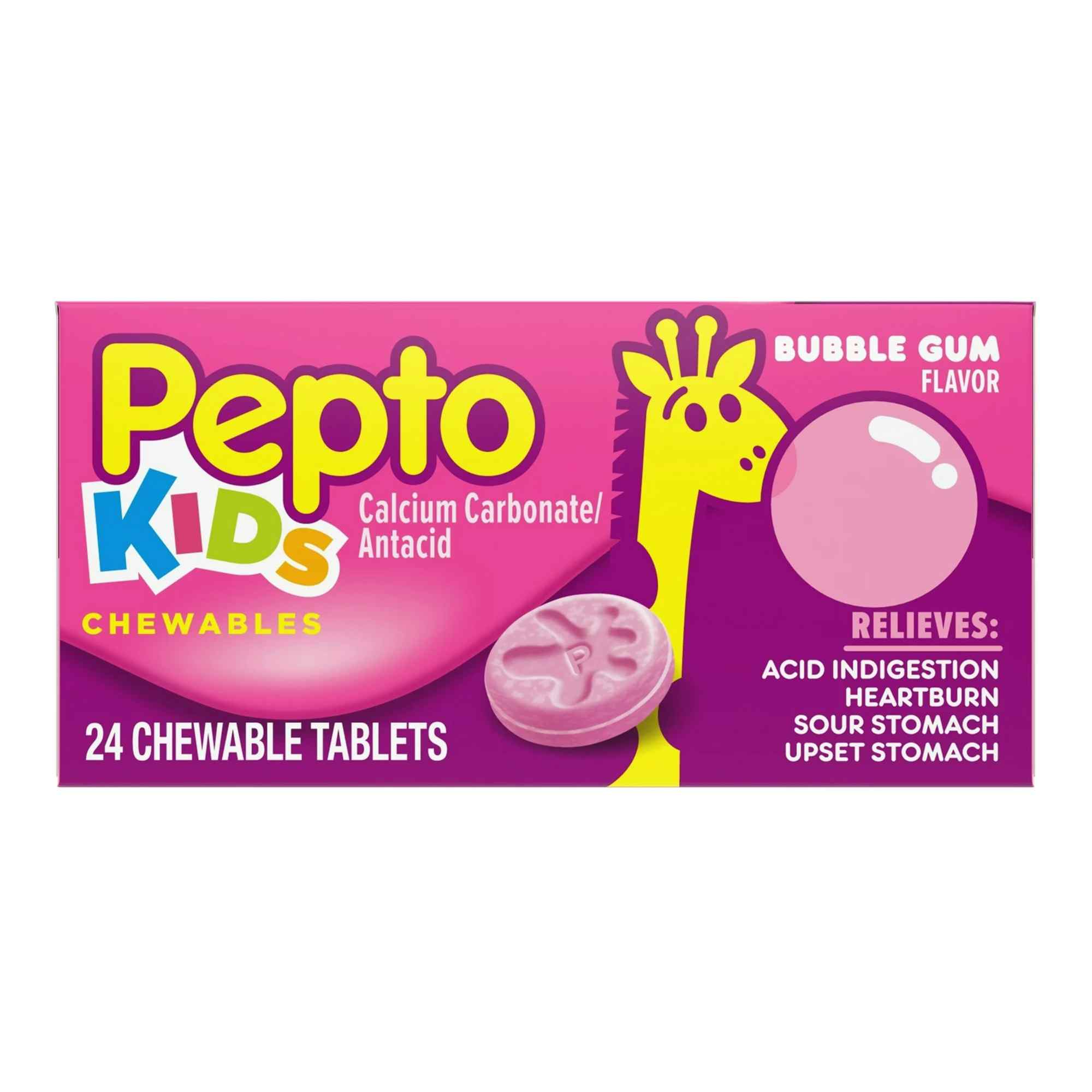 Pepto-Bismol Kids Chewable Tablets