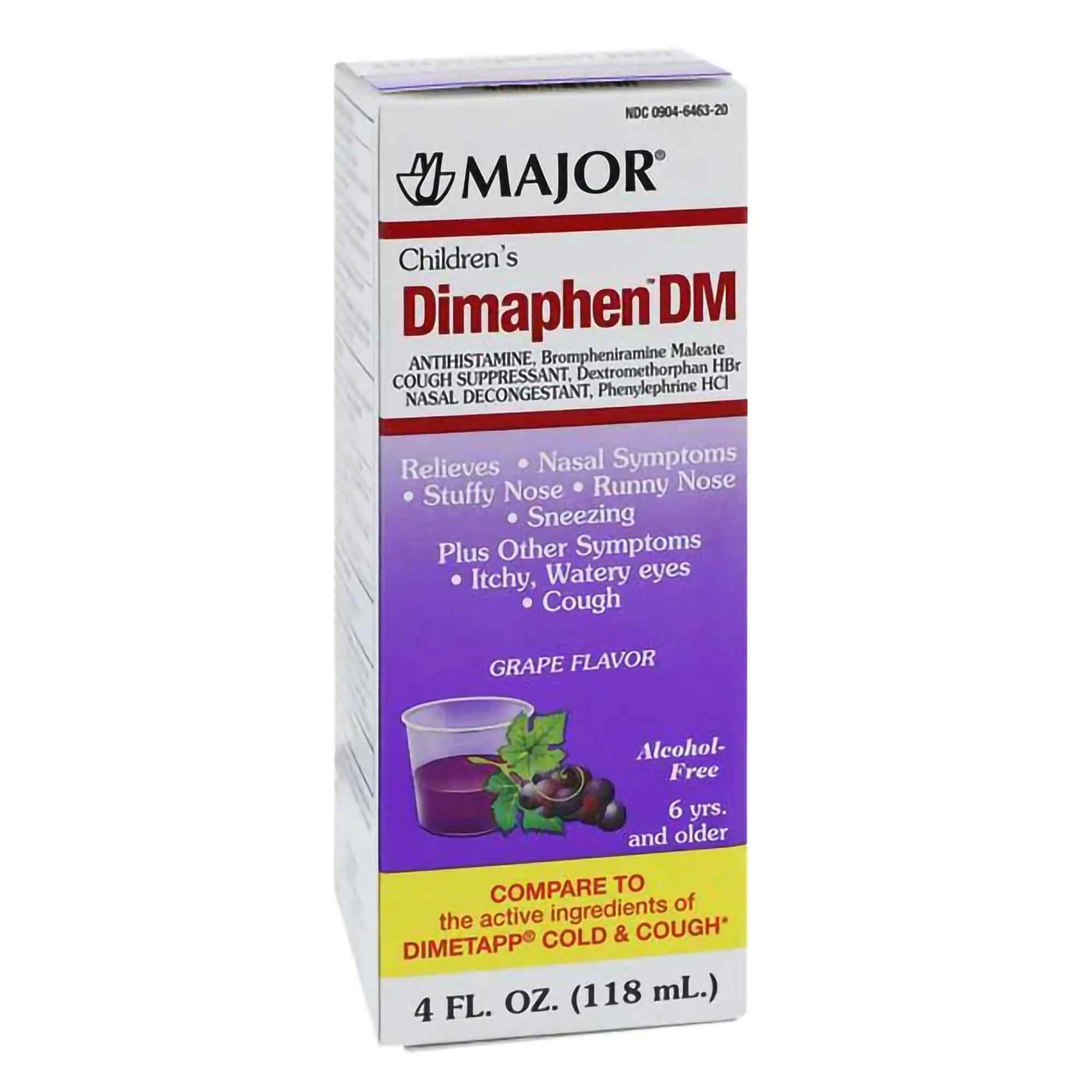 Children's Dimaphen DM Children's Cold and Cough Relief