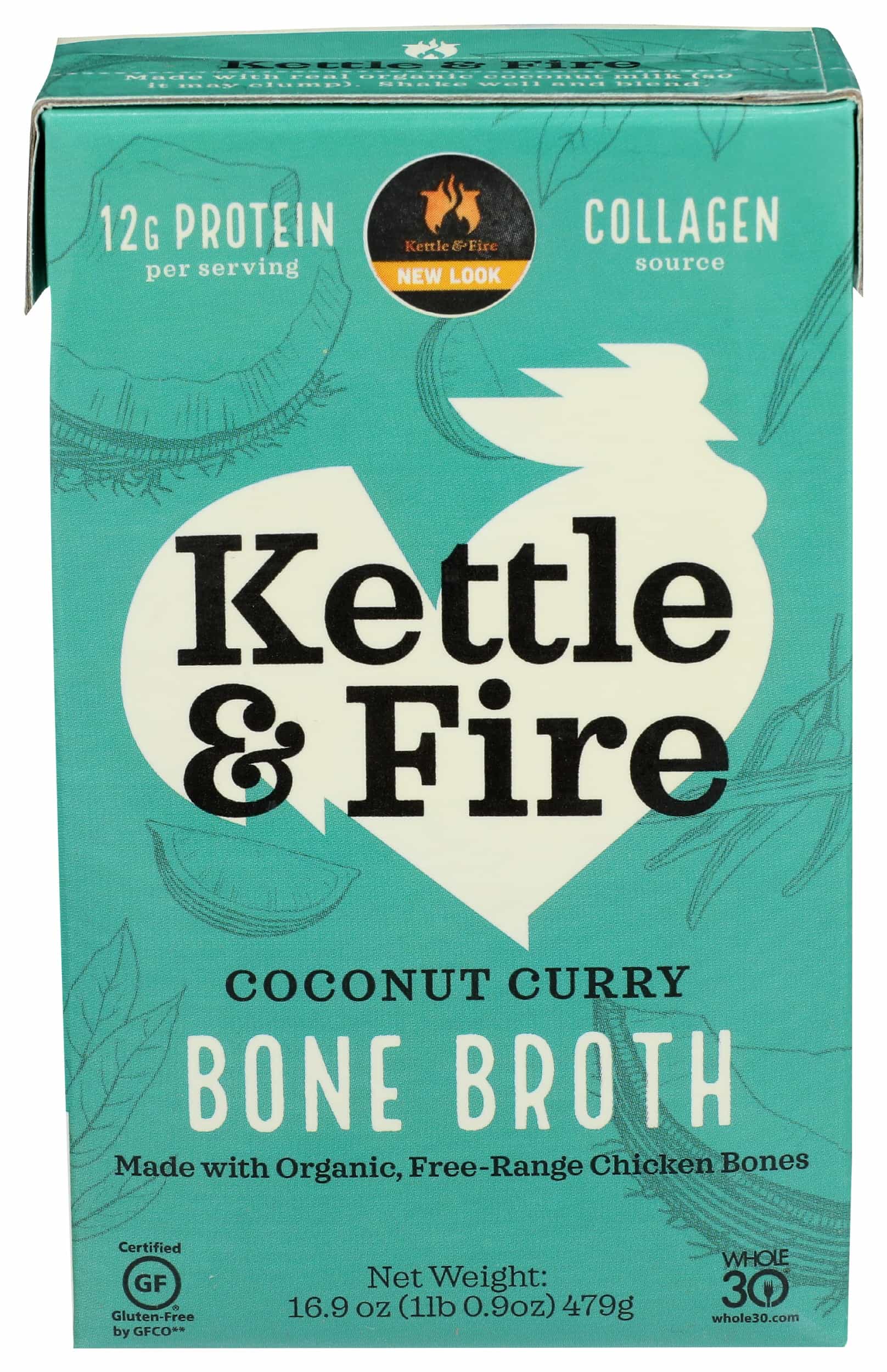 Kettle & Fire Coconut Curry Chicken Bone Broth