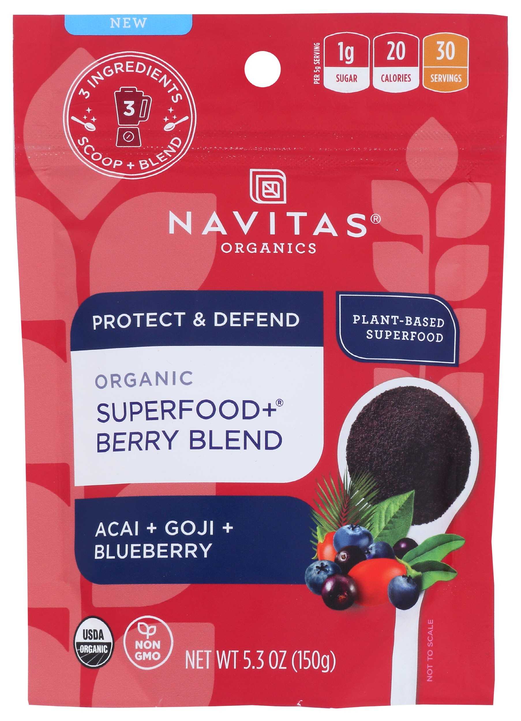 Navitas Organics Superfood + Berry Blend