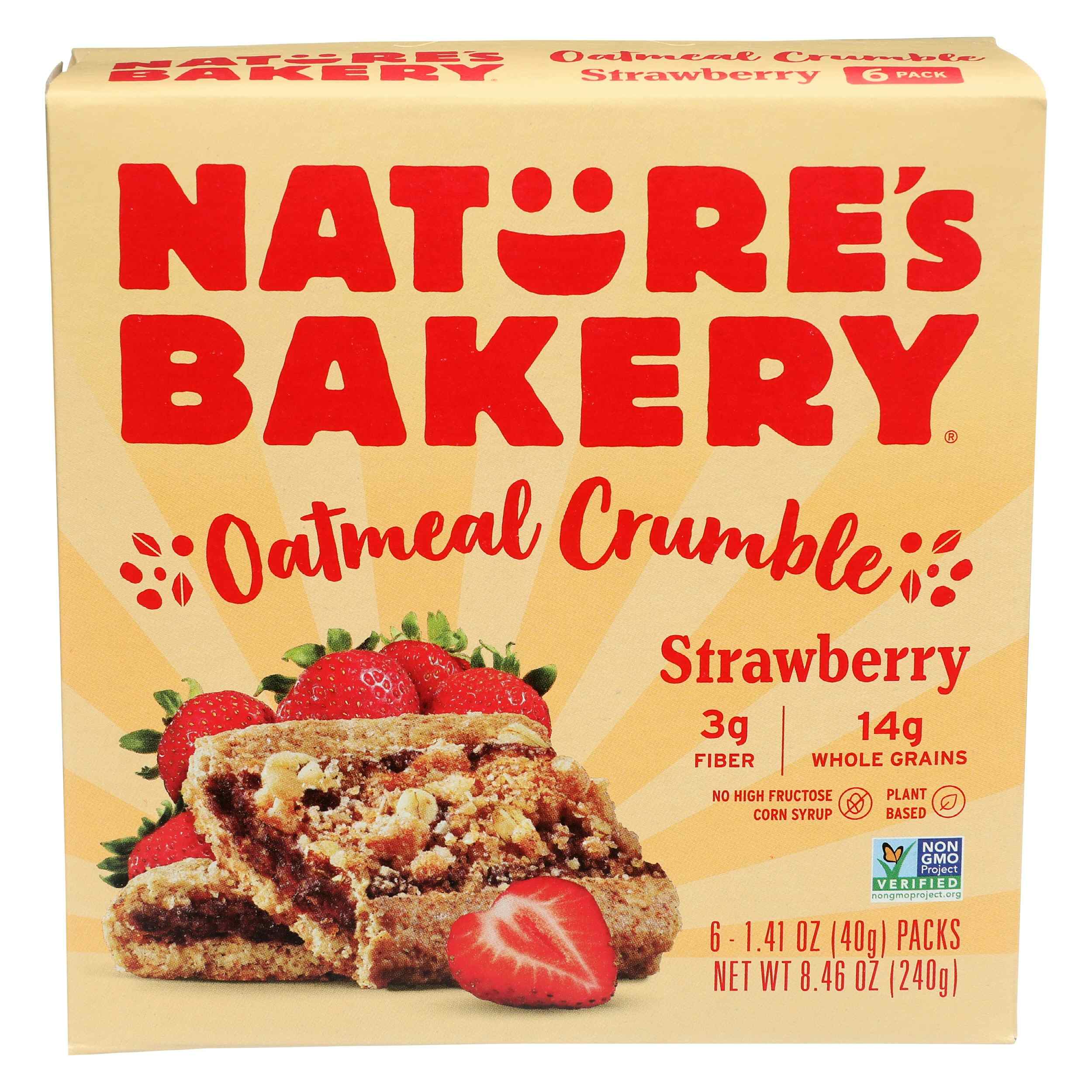 Nature's Bakery Oatmeal Crumble Bars