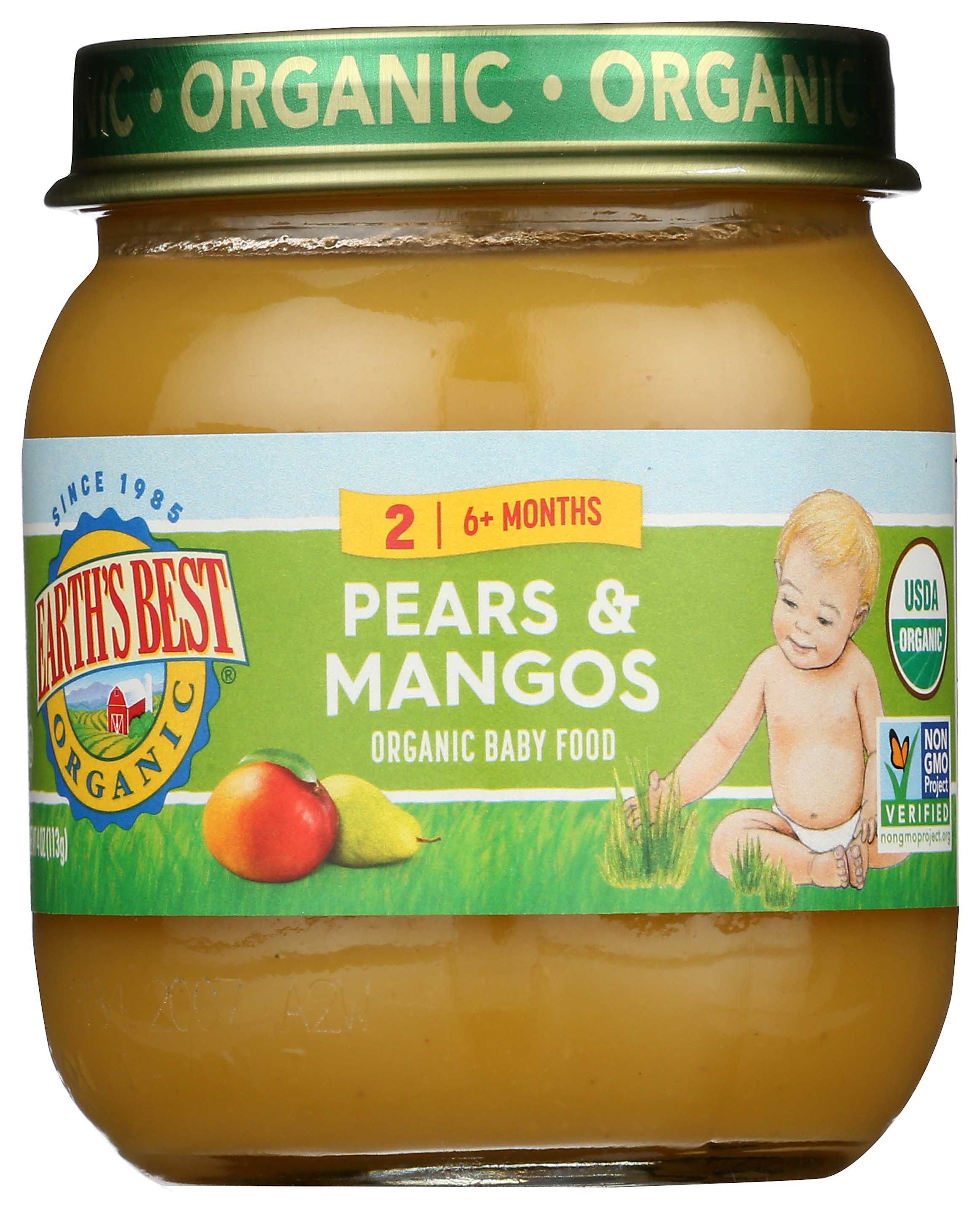 Earth's Best Stage 2 Baby Food