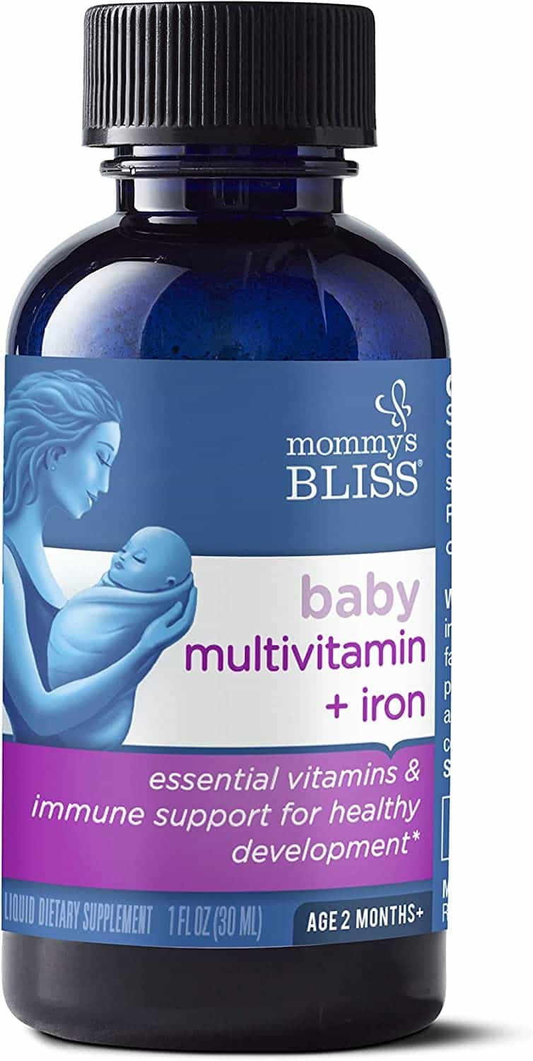 Mommy's Bliss Baby Multivitamin + Iron Supplement