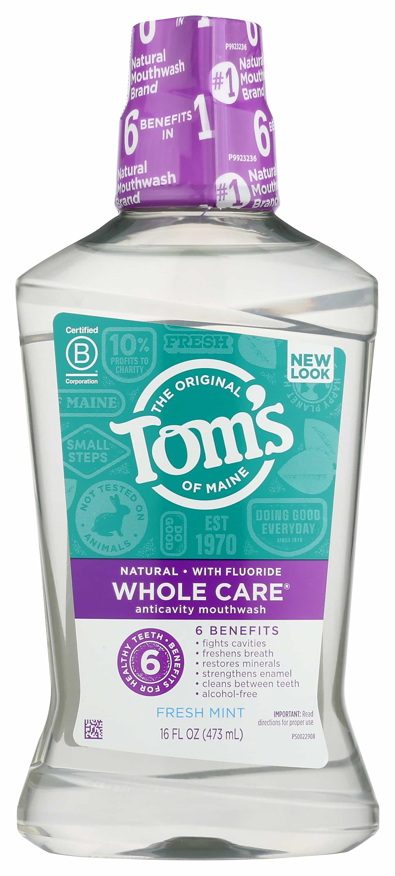 Tom's of Maine Whole Care Mouthwash