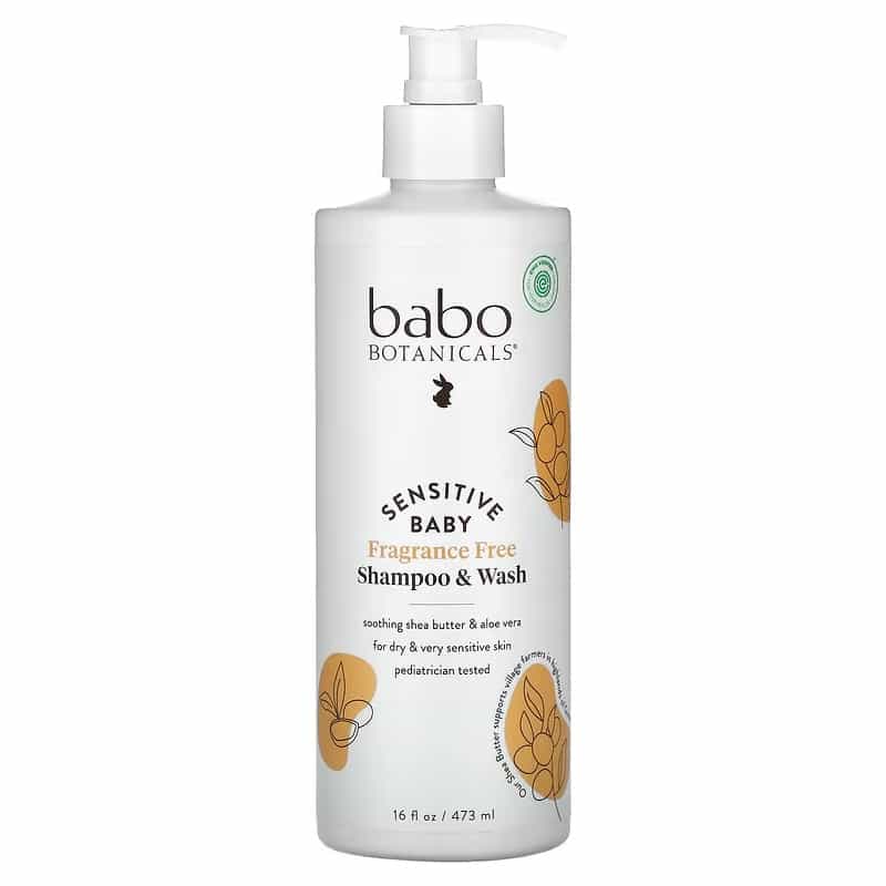 Babo Botanicals Sensitive Baby Shampoo & Wash