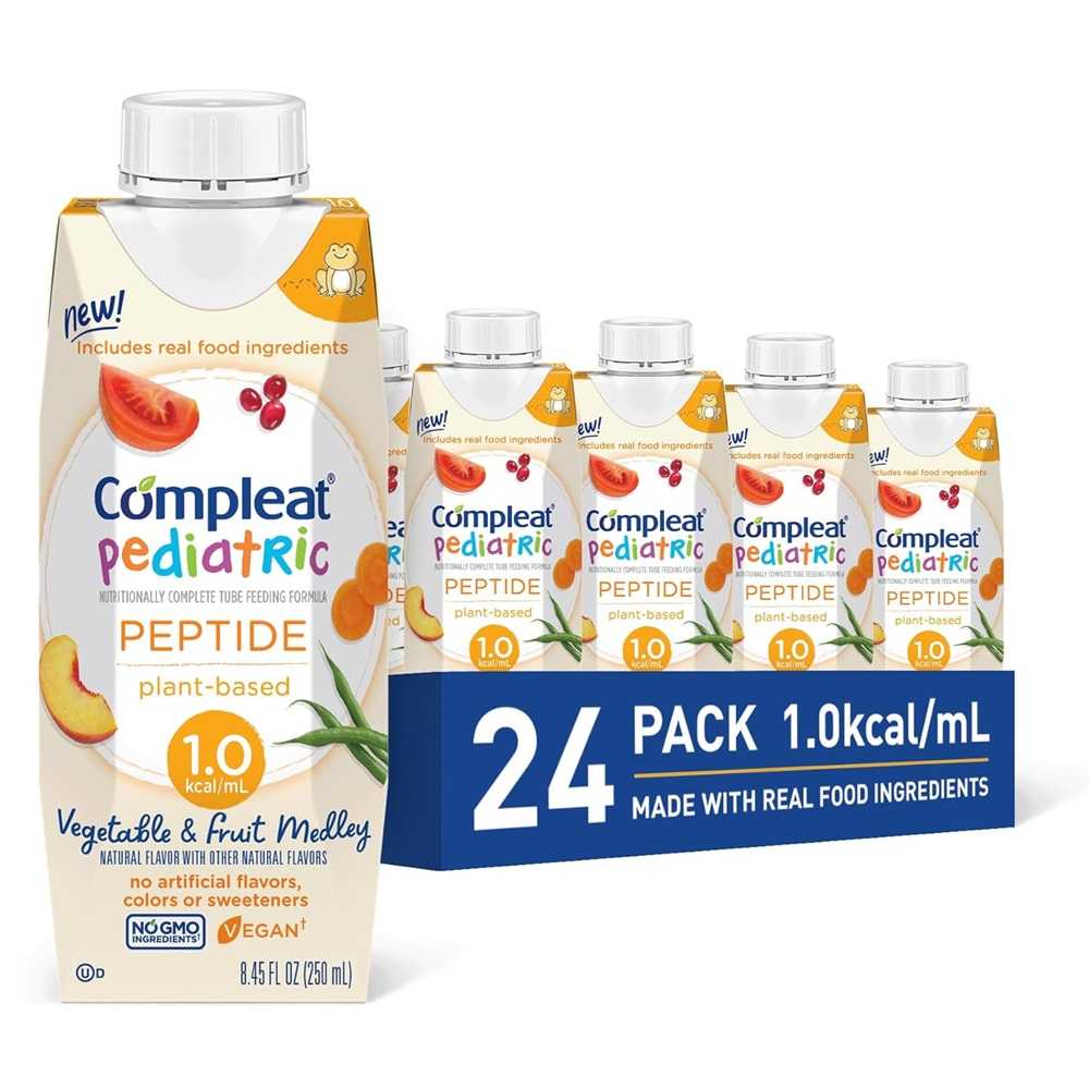 Compleat Pediatric Peptide 1.0 Cal Tube Feeding Formula