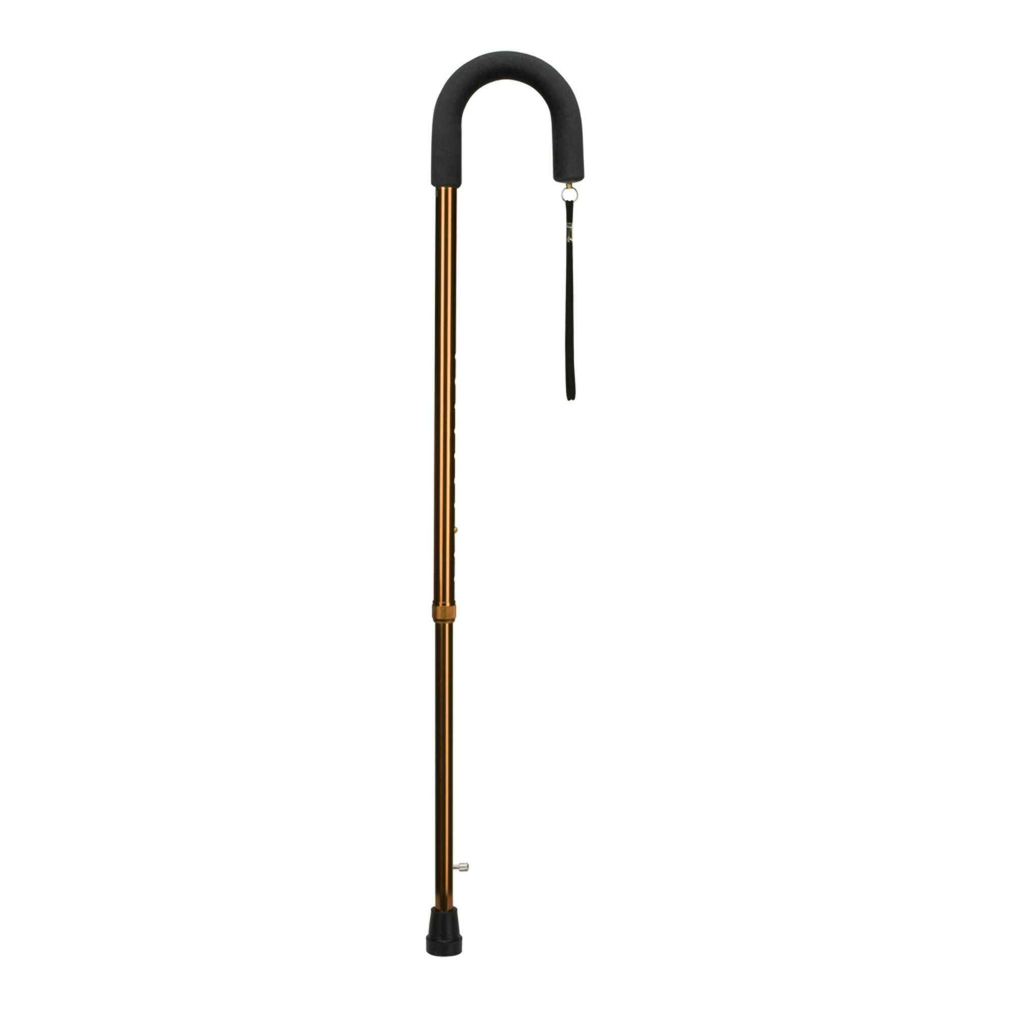 DMI Bronze Aluminum Round Handle Cane