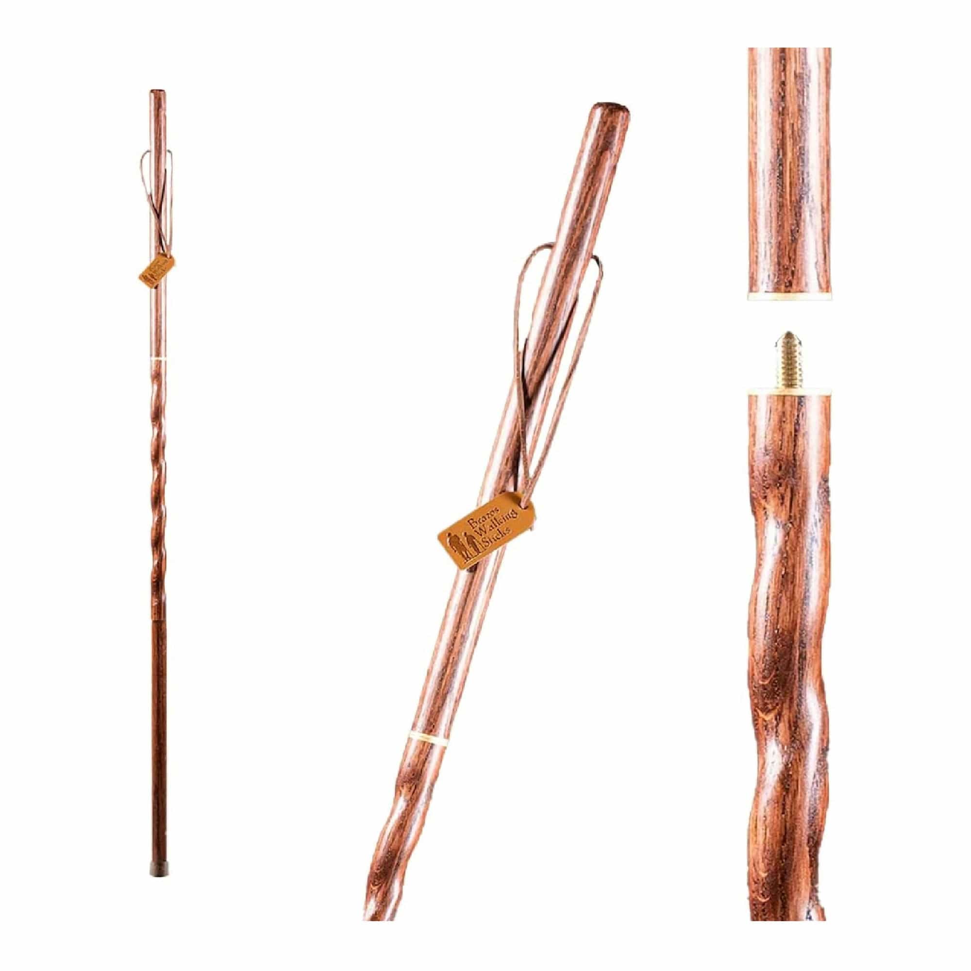 Brazos Walking Sticks, Twisted Traveler's Stick Wood