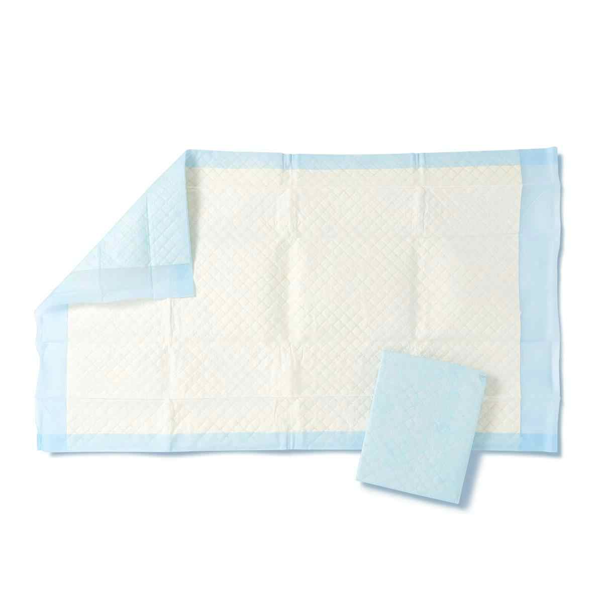 Medline Deluxe Disposable Quilted Underpads, Heavy Absorbency