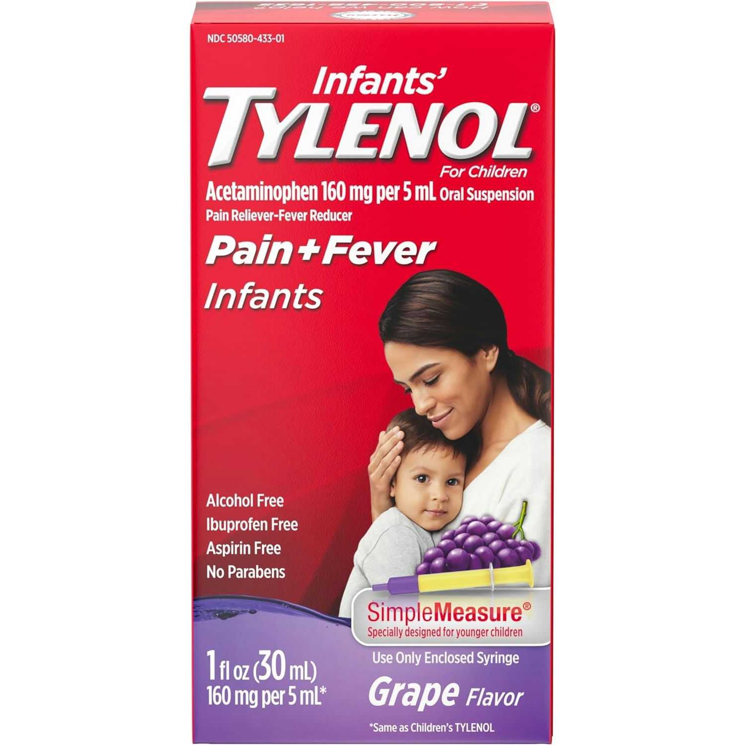 Tylenol Infants' Pain + Fever Oral Suspension