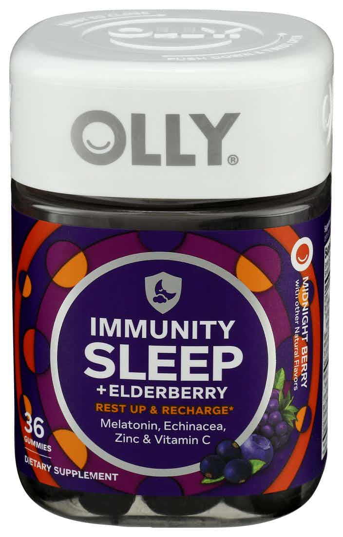 OLLY Immunity Sleep + Elderberry Gummies