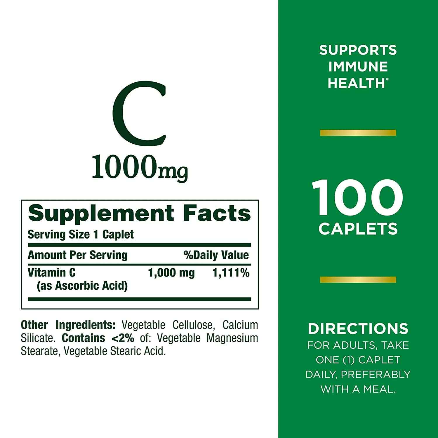 Nature's Bounty Vitamin C, 1000mg