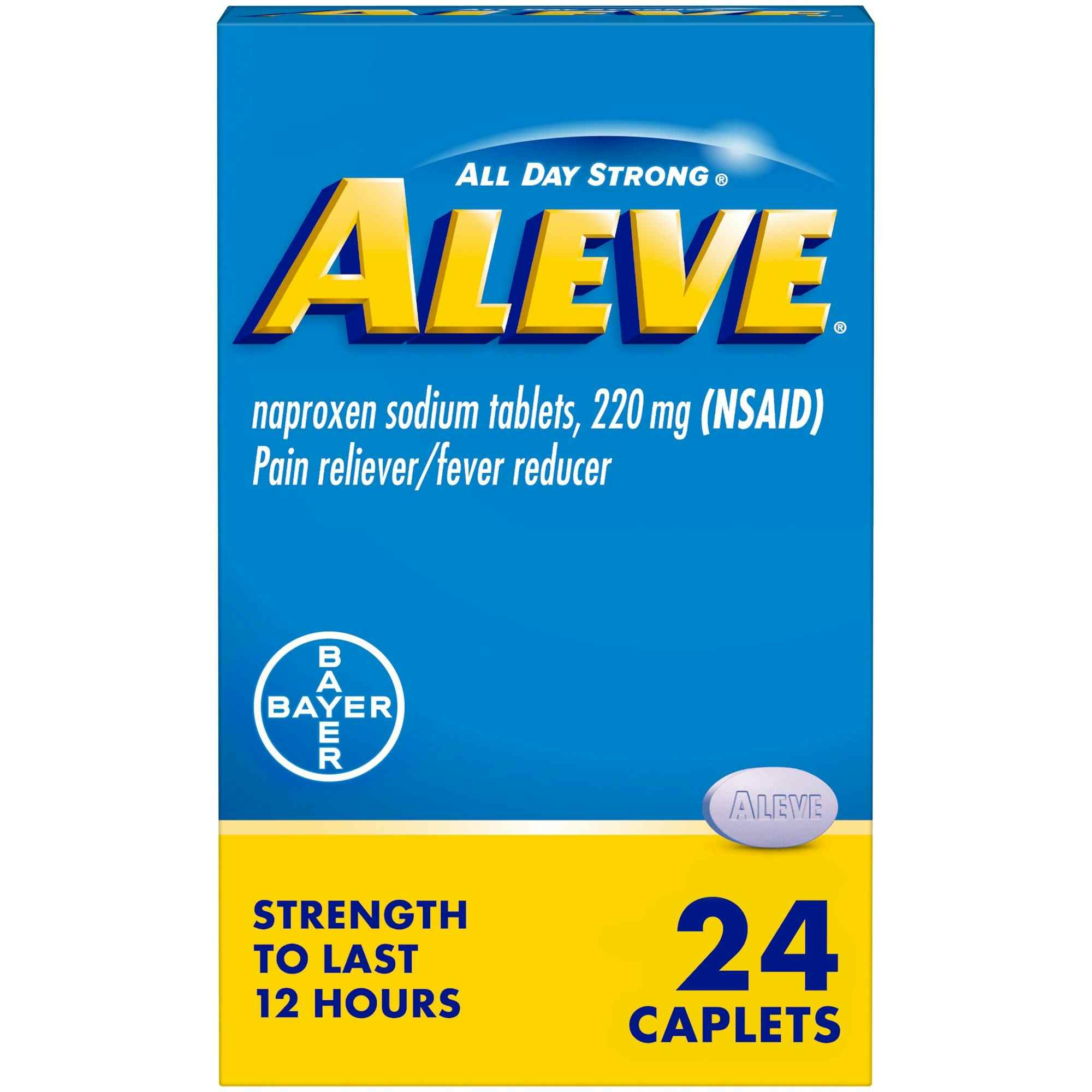 Aleve Naproxen Sodium Tablets, 220mg