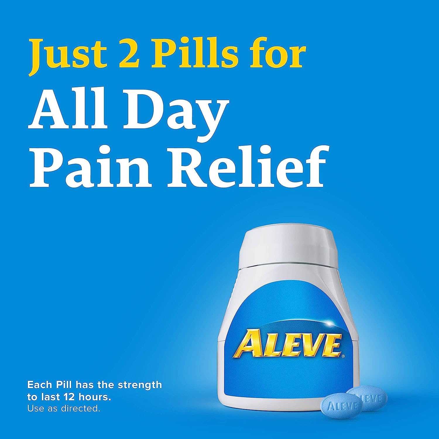 Aleve Naproxen Sodium Tablets, 220mg