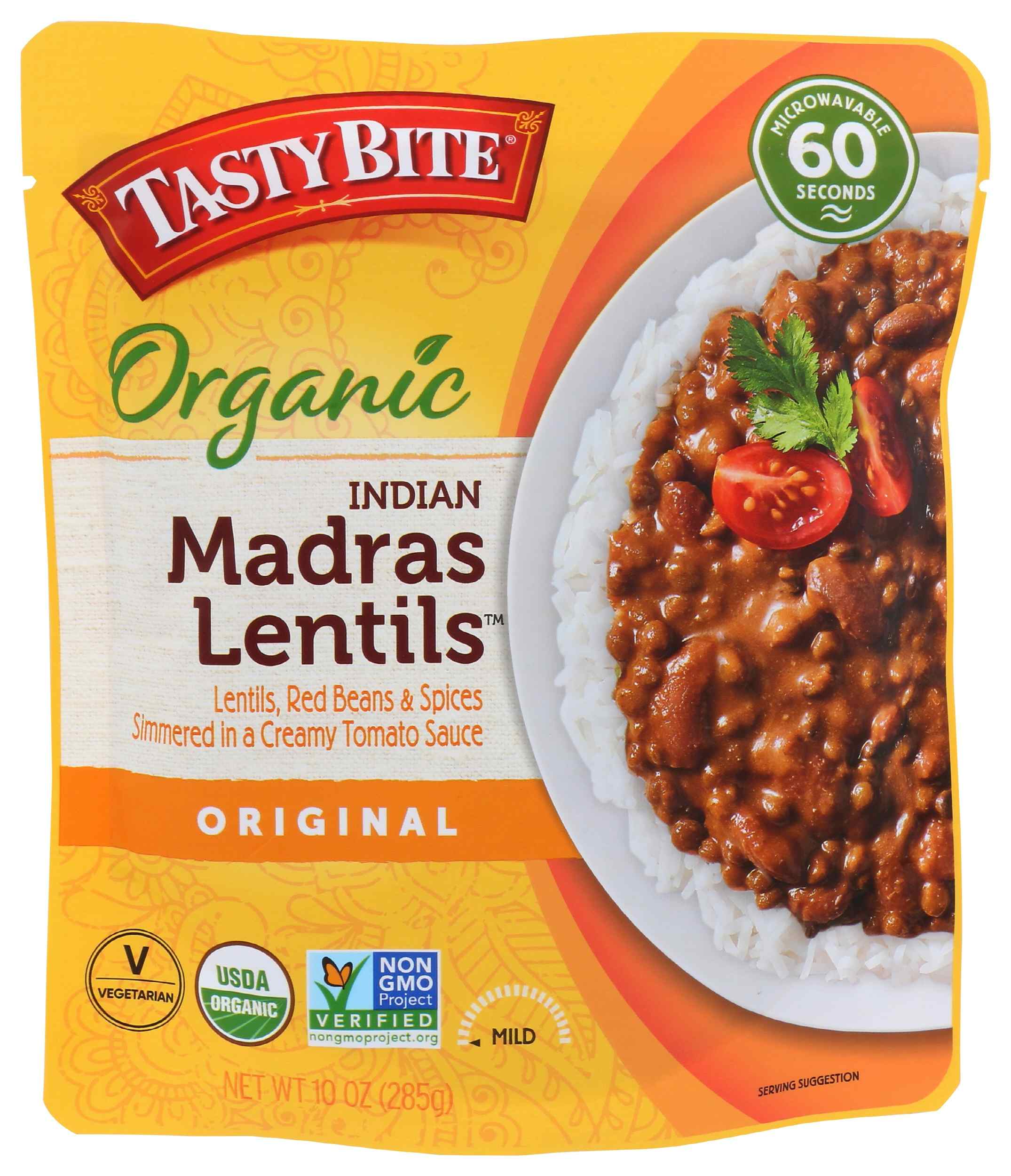 Tasty Bite Organic Madras Lentils