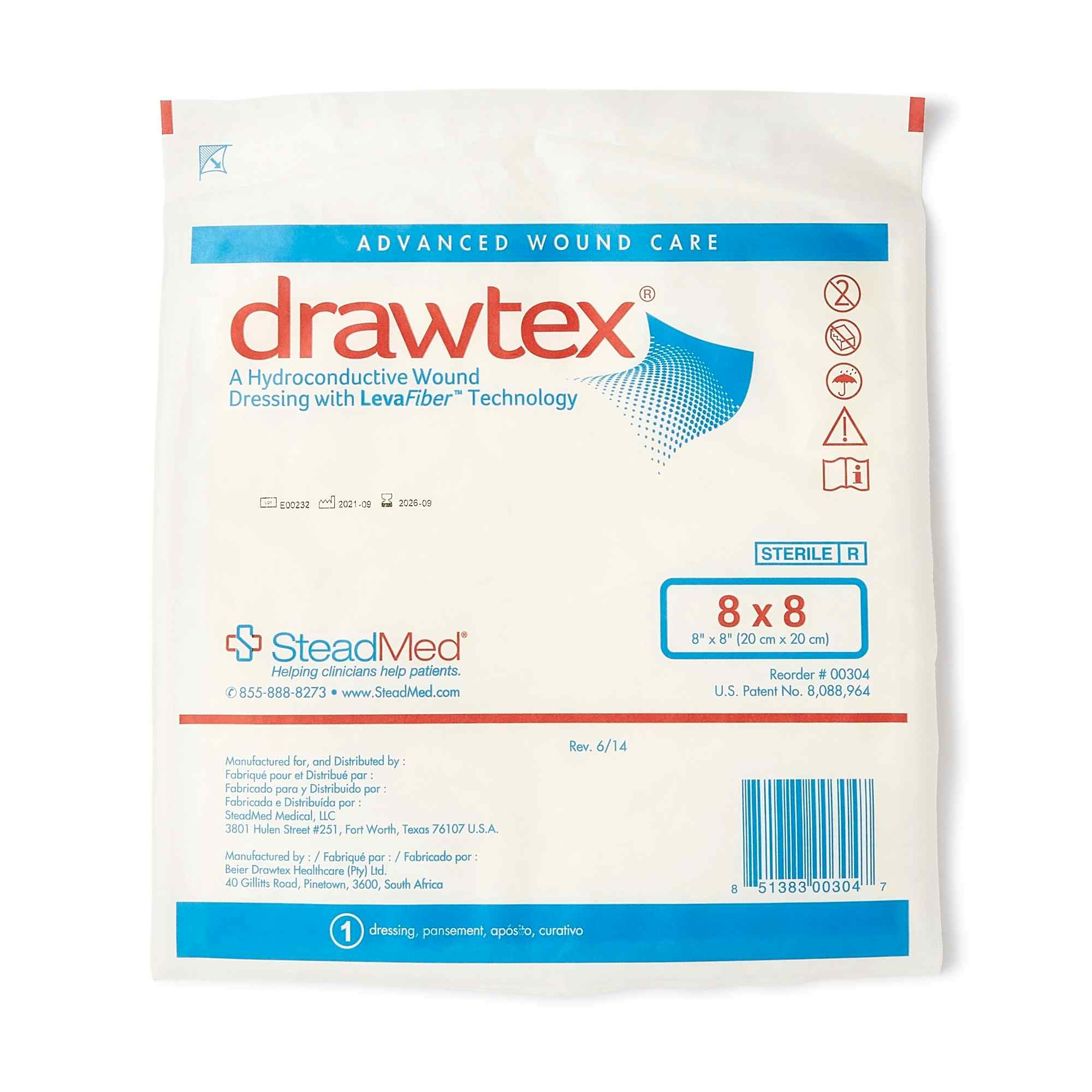 Drawtex Hydroconductive Wound Dressing