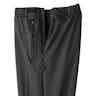 Silverts Men's Easy Touch Side Zip Pants, Black